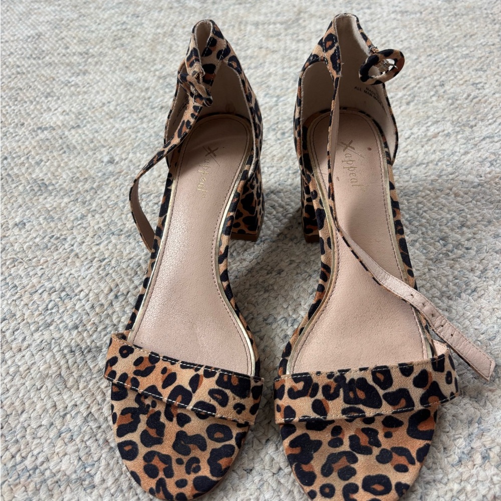 Leopard Print Women's Heels